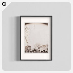 アートポスター-Man Climbing a Flag Pole
 - セントルイス美術館 Poster.