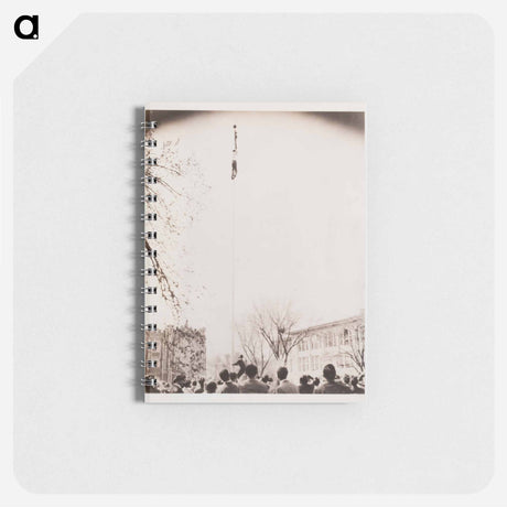 アートメモ帳-Man Climbing a Flag Pole
 - セントルイス美術館 Memo.
