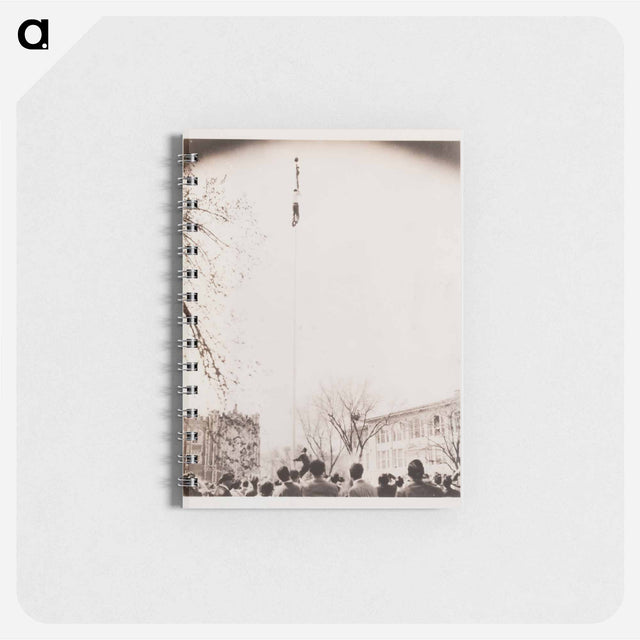 アートメモ帳-Man Climbing a Flag Pole
 - セントルイス美術館 Memo.