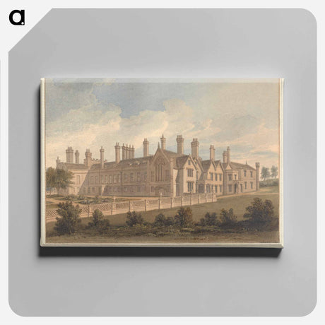 アートパネル-North West View of Blithfield; Staffordshire, the Seat of the Right Hon'ble, Lord Bagot
 - イェール大学アートギャラリー Canvas.