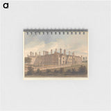アートメモ帳-North West View of Blithfield; Staffordshire, the Seat of the Right Hon'ble, Lord Bagot
 - イェール大学アートギャラリー Memo.