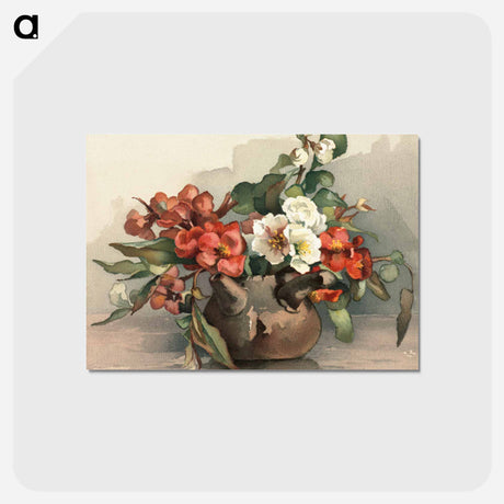 アートポストカード-Two Florals
 - ボストン公共図書館 Postcard.