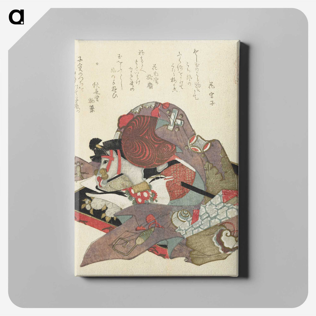 6-88_Katsushika-Hokusai_canvas