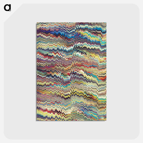 アートポストカード-Decorative Paper from The Rambling Justice
 - 大英図書館 Postcard.