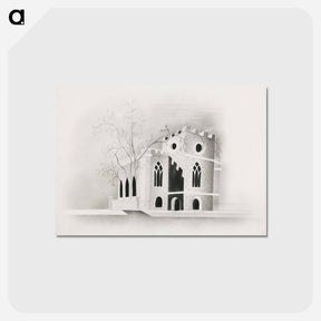 アートポストカード-A Gothic Church by Moonlight
 - クリーブランド美術館 Postcard.