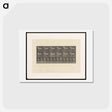アートポストカード-Sulky Driver
 - エドワード マイブリッジ Postcard.