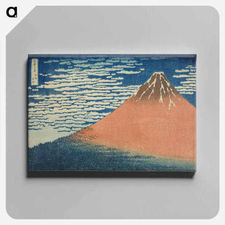 アートパネル-Hokusai's Thirty-six Views of Mount Fuji - 葛飾 北斎 Canvas.