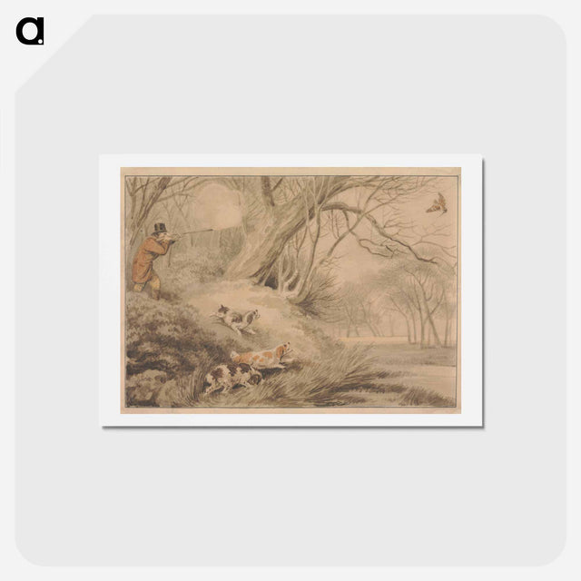 アートポストカード-Woodcock Shooting
 - イェール大学アートギャラリー Postcard.