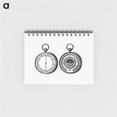 アートメモ帳-Aneroid Barometer by Robinson, Son & Pike
 - 大英図書館 Memo.