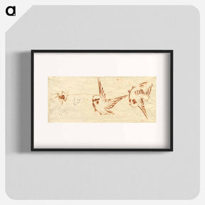 アートポスター-Hokusai's Bird
 - クリーブランド美術館 Poster.