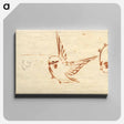アートパネル-Hokusai's Bird
 - クリーブランド美術館 Canvas.