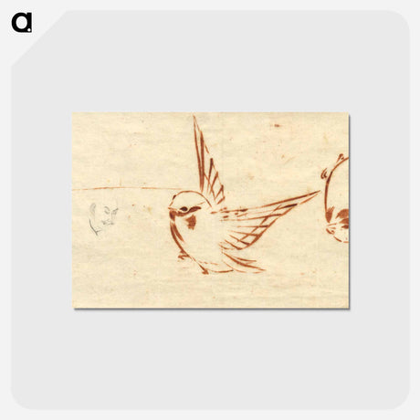 アートポストカード-Hokusai's Bird
 - クリーブランド美術館 Postcard.