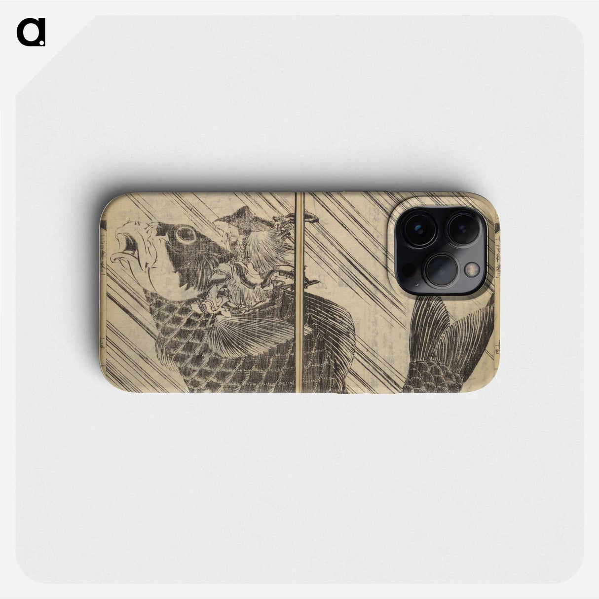 Picture Book of The Tōshisen (Chinese verses by Takai Ranzan), Series Seven - Katsushika Hokusai Phone Case.