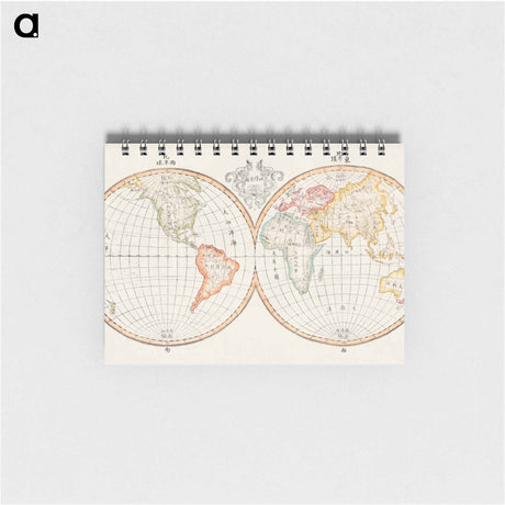 アートメモ帳-Chinese World Map
 - ボストン公共図書館 Memo.