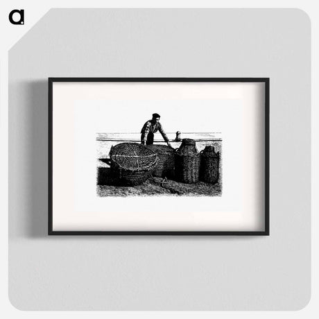 アートポスター-Balearic Fisherman
 - 大英図書館 Poster.
