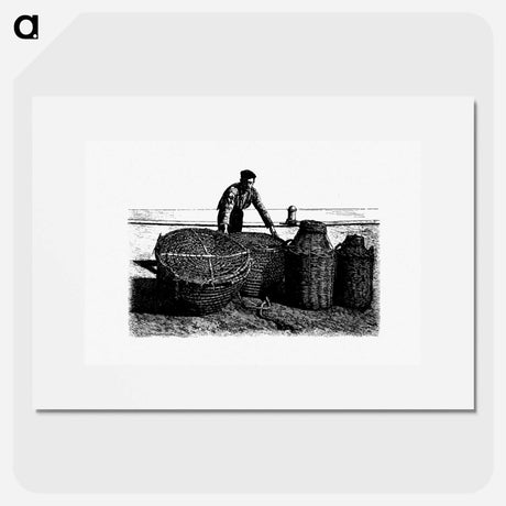 アートポスター-Balearic Fisherman
 - 大英図書館 Poster.