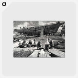 アートポストカード-Ship-Building, Gloucester Harbor
 - クリーブランド美術館 Postcard.