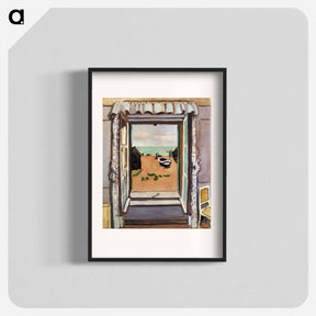 アートポスター-Open Window, Etretat - アンリ マティス Poster.