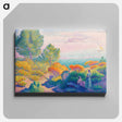 アートパネル-Two Women by the Shore, Mediterranean
 - バーンズ・コレクション Canvas.