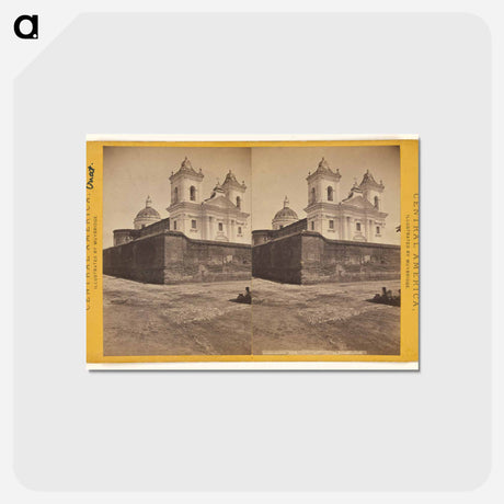 アートポストカード-Church of la Recoleccion
 - エドワード マイブリッジ Postcard.