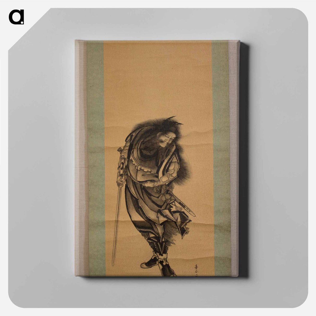 Original public domain image from the MET museum. - Katsushika Hokusai Canvas.