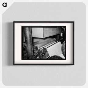 アートポスター-Sweet Potato Starch at the Cotton Mill
 - ラッセル リー Poster.