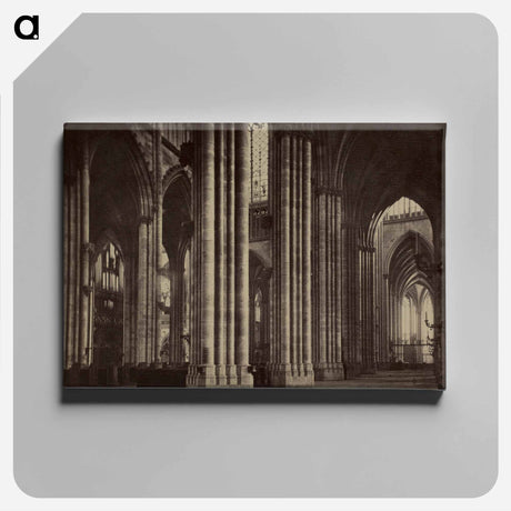 アートパネル-Cologne Cathedral Interior: South Aisle
 - セントルイス美術館 Canvas.