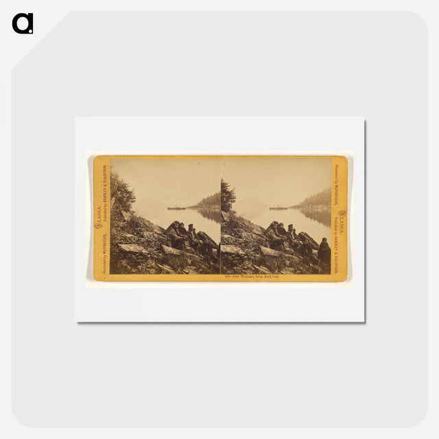 アートポストカード-Fort Wrangle
 - エドワード マイブリッジ Postcard.