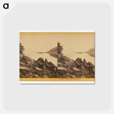 アートポストカード-Fort Wrangle
 - エドワード マイブリッジ Postcard.