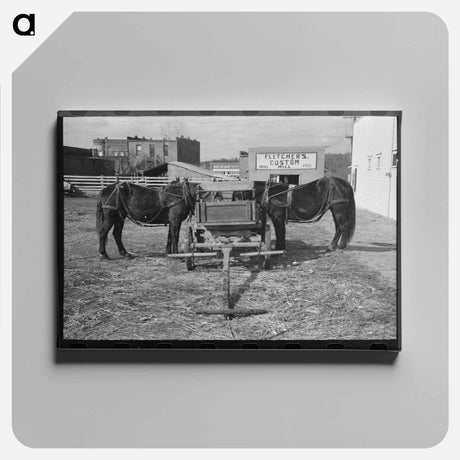 アートパネル-Nets with Floats, Astoria, Oregon
 - ラッセル リー Canvas.
