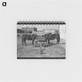 アートメモ帳-Nets with Floats, Astoria, Oregon
 - ラッセル リー Memo.
