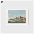 アートポストカード-A View of the Doge's Palace at Venice with the Grand landing place before it
 - イェール大学アートギャラリー Postcard.