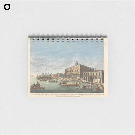 アートメモ帳-A View of the Doge's Palace at Venice with the Grand landing place before it
 - イェール大学アートギャラリー Memo.