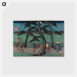 アートポストカード-Akasaka
 - 歌川 広重 Postcard.