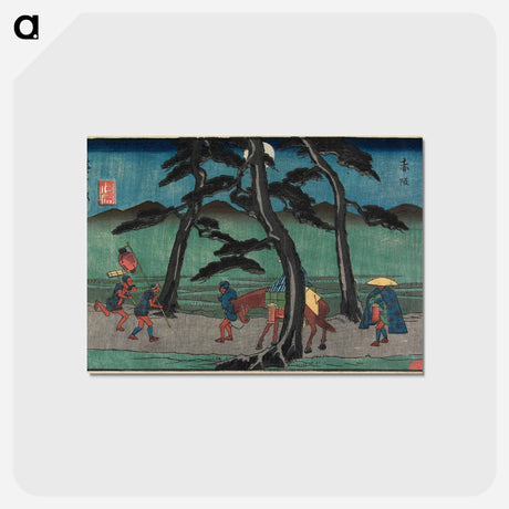 アートポストカード-Akasaka
 - 歌川 広重 Postcard.