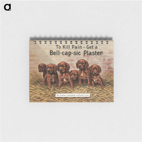 アートメモ帳-Bell-cap-sic Plaster
 - ボストン公共図書館 Memo.