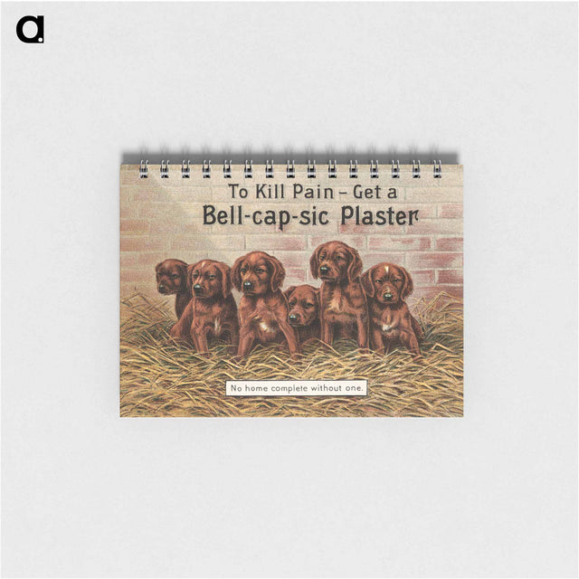 アートメモ帳-Bell-cap-sic Plaster
 - ボストン公共図書館 Memo.