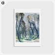 アートポストカード-Avenue of Olive Trees - アンリ マティス Postcard.