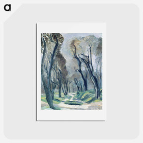 アートポストカード-Avenue of Olive Trees - アンリ マティス Postcard.