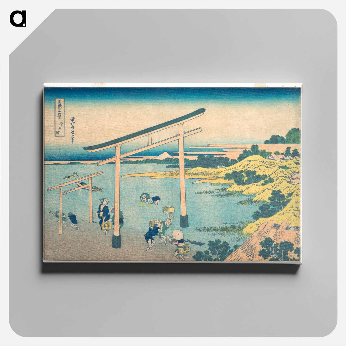 Noboto Bay - Katsushika Hokusai Canvas.