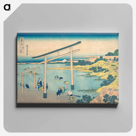 アートパネル-Noboto Bay - 葛飾 北斎 Canvas.