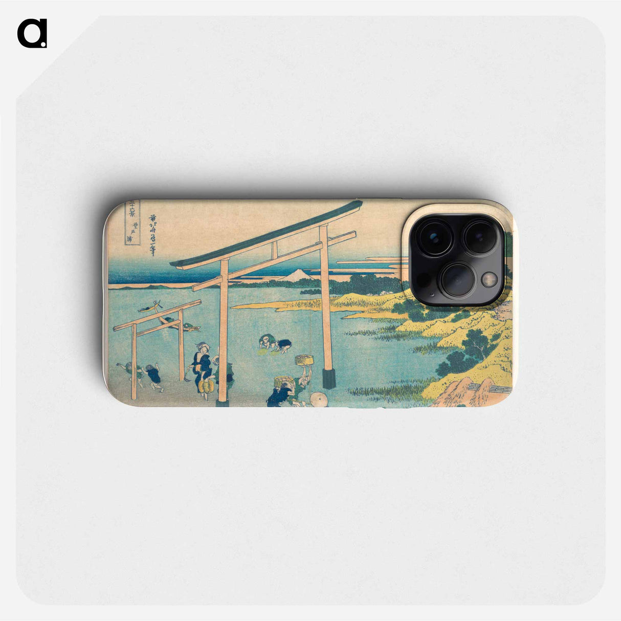Noboto Bay - Katsushika Hokusai Phone Case.