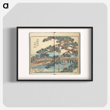 Picture Book of the Souvenirs of Edo
 - 歌川 広重 Poster.