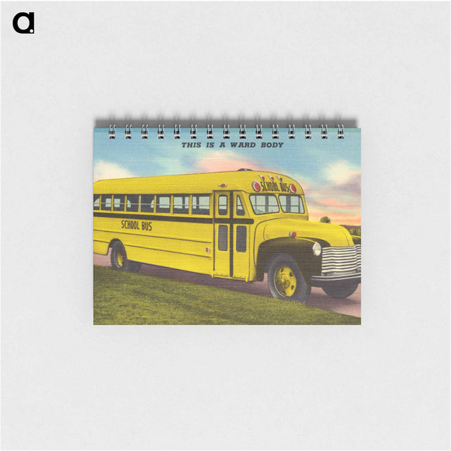アートメモ帳-School Bus
 - ボストン公共図書館 Memo.