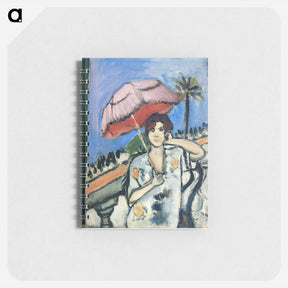 アートメモ帳-Woman with Umbrella - アンリ マティス Memo.