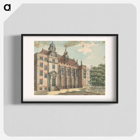 アートポスター-North Front of Temple Hall
 - イェール大学アートギャラリー Poster.