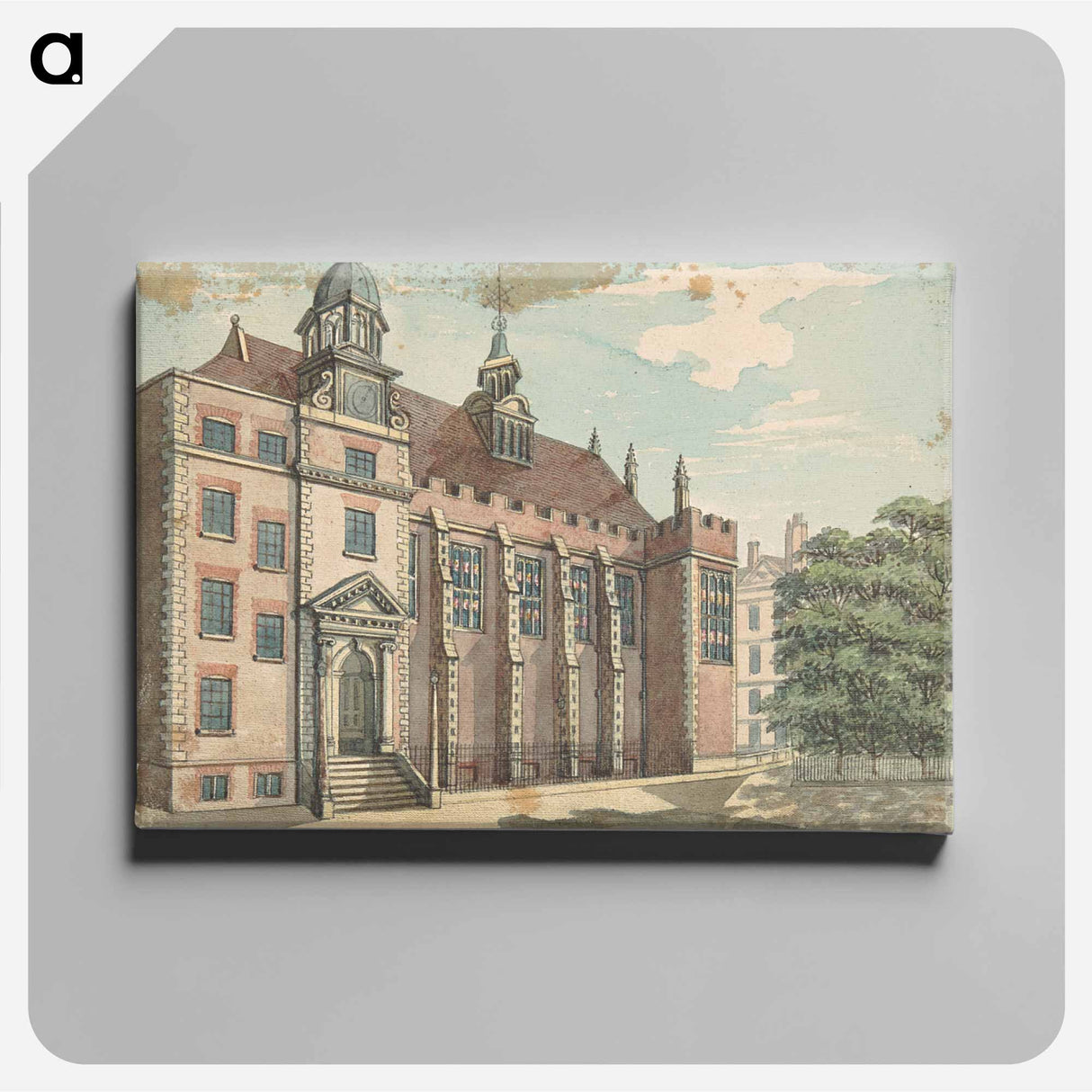 アートパネル-North Front of Temple Hall
 - イェール大学アートギャラリー Canvas.