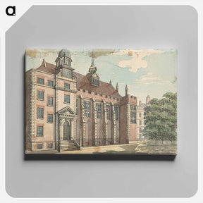 アートパネル-North Front of Temple Hall
 - イェール大学アートギャラリー Canvas.