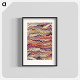 アートポスター-Decorative Paper from Christ's Passion, a tragedie with annotations
 - 大英図書館 Poster.