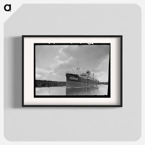 アートポスター-Houston Freighter
 - ラッセル リー Poster.